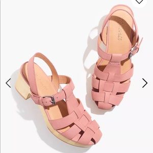 The Fisherman Sandal Clog in Nubuck Leather